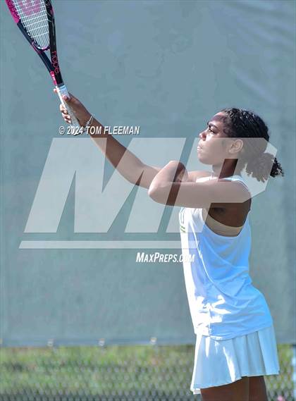 Thumbnail 3 in JV: Sunflower League Girl's JV Dual (Shawnee Mission South) photogallery.