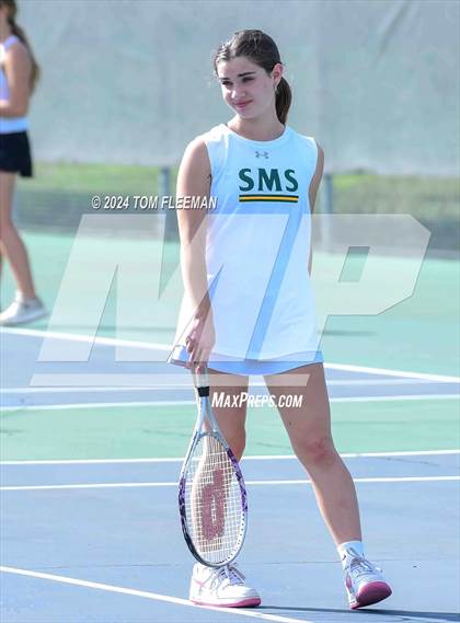 Thumbnail 2 in JV: Sunflower League Girl's JV Dual (Shawnee Mission South) photogallery.