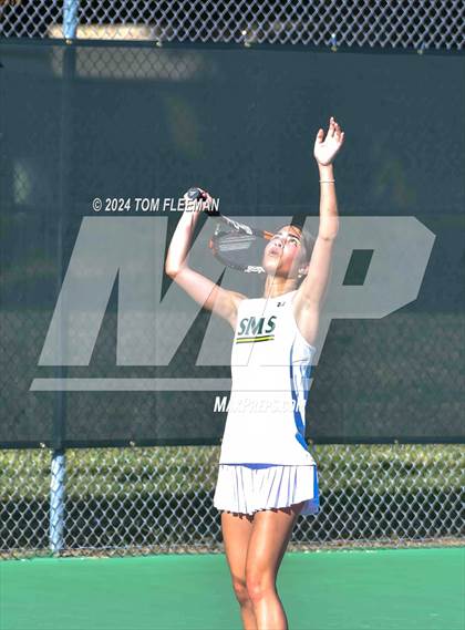 Thumbnail 3 in JV: Sunflower League Girl's JV Dual (Shawnee Mission South) photogallery.