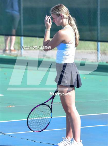 Thumbnail 2 in JV: Sunflower League Girl's JV Dual (Shawnee Mission South) photogallery.