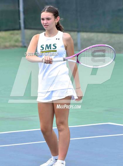 Thumbnail 1 in JV: Sunflower League Girl's JV Dual (Shawnee Mission South) photogallery.