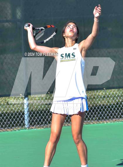 Thumbnail 2 in JV: Sunflower League Girl's JV Dual (Shawnee Mission South) photogallery.