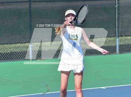 Thumbnail 3 in JV: Sunflower League Girl's JV Dual (Shawnee Mission South) photogallery.