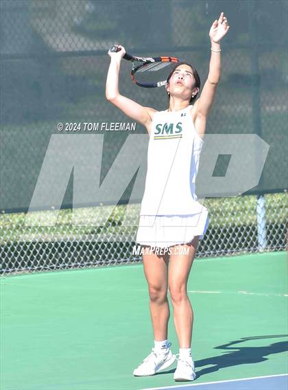 Thumbnail 2 in JV: Sunflower League Girl's JV Dual (Shawnee Mission South) photogallery.
