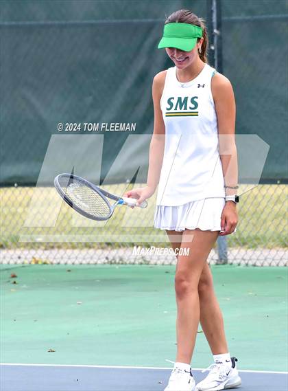 Thumbnail 3 in JV: Sunflower League Girl's JV Dual (Shawnee Mission South) photogallery.