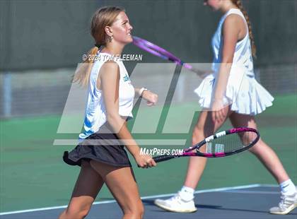 Thumbnail 2 in JV: Sunflower League Girl's JV Dual (Shawnee Mission South) photogallery.