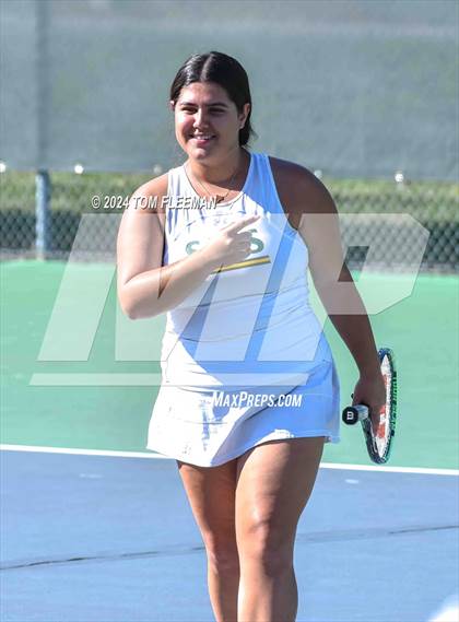 Thumbnail 3 in JV: Sunflower League Girl's JV Dual (Shawnee Mission South) photogallery.