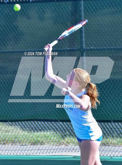 Thumbnail 3 in JV: Sunflower League Girl's JV Dual (Shawnee Mission South) photogallery.