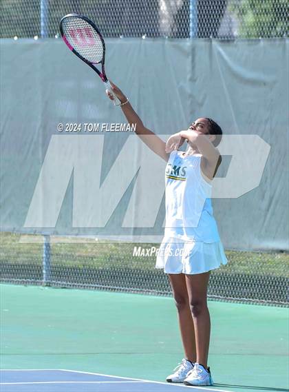 Thumbnail 3 in JV: Sunflower League Girl's JV Dual (Shawnee Mission South) photogallery.