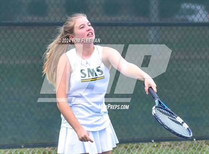 Thumbnail 1 in JV: Sunflower League Girl's JV Dual (Shawnee Mission South) photogallery.