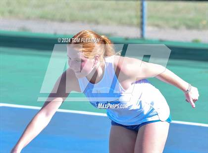 Thumbnail 2 in JV: Sunflower League Girl's JV Dual (Shawnee Mission South) photogallery.