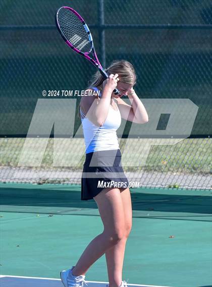 Thumbnail 1 in JV: Sunflower League Girl's JV Dual (Shawnee Mission South) photogallery.