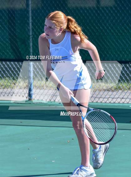 Thumbnail 3 in JV: Sunflower League Girl's JV Dual (Shawnee Mission South) photogallery.