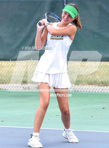 Thumbnail 2 in JV: Sunflower League Girl's JV Dual (Shawnee Mission South) photogallery.