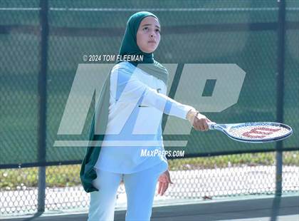 Thumbnail 2 in JV: Sunflower League Girl's JV Dual (Shawnee Mission South) photogallery.