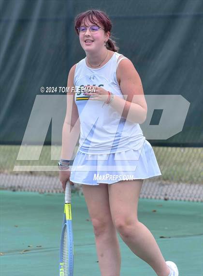 Thumbnail 2 in JV: Sunflower League Girl's JV Dual (Shawnee Mission South) photogallery.