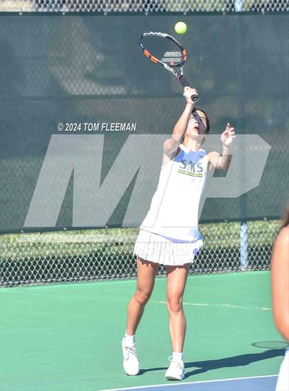 Thumbnail 3 in JV: Sunflower League Girl's JV Dual (Shawnee Mission South) photogallery.