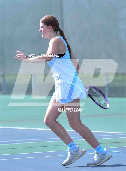 Thumbnail 2 in JV: Sunflower League Girl's JV Dual (Shawnee Mission South) photogallery.