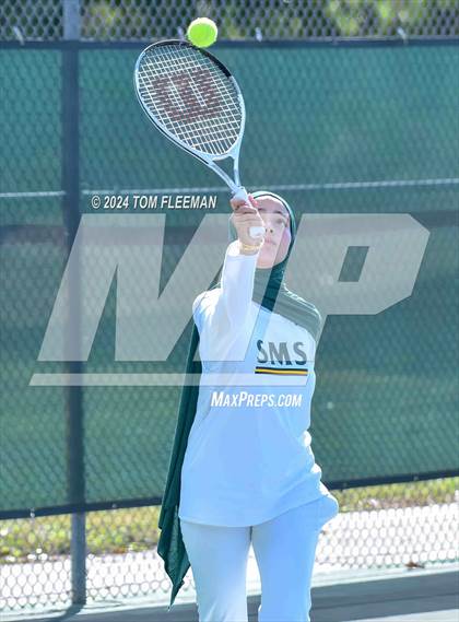 Thumbnail 1 in JV: Sunflower League Girl's JV Dual (Shawnee Mission South) photogallery.