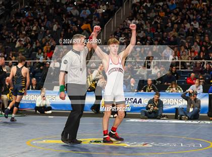 Thumbnail 3 in NYSPHSAA Wrestling Championships - Finals 131 lbs - 152 lbs photogallery.