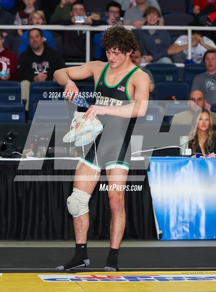 Thumbnail 1 in NYSPHSAA Wrestling Championships - Finals 131 lbs - 152 lbs photogallery.