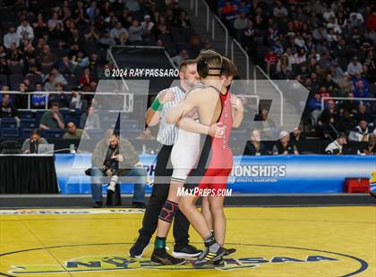 Thumbnail 1 in NYSPHSAA Wrestling Championships - Finals 131 lbs - 152 lbs photogallery.