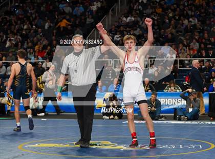 Thumbnail 1 in NYSPHSAA Wrestling Championships - Finals 131 lbs - 152 lbs photogallery.