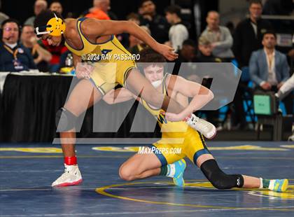 Thumbnail 3 in NYSPHSAA Wrestling Championships - Finals 131 lbs - 152 lbs photogallery.