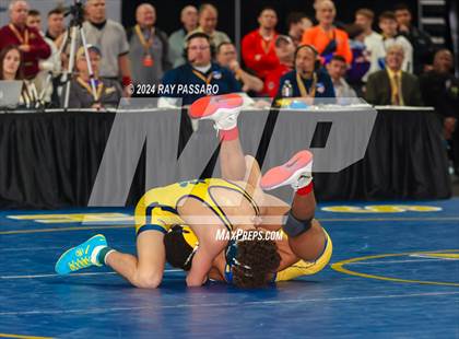 Thumbnail 1 in NYSPHSAA Wrestling Championships - Finals 131 lbs - 152 lbs photogallery.