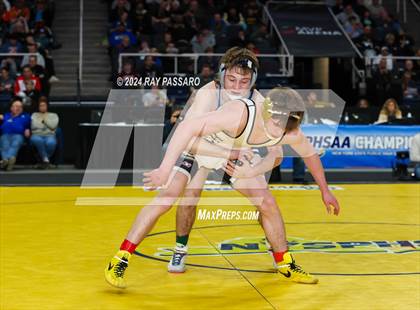 Thumbnail 1 in NYSPHSAA Wrestling Championships - Finals 131 lbs - 152 lbs photogallery.