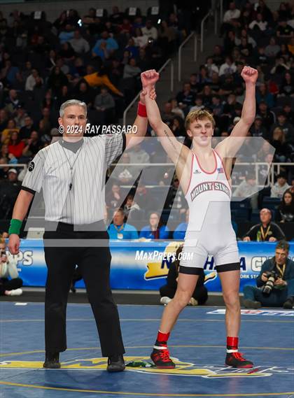 Thumbnail 2 in NYSPHSAA Wrestling Championships - Finals 131 lbs - 152 lbs photogallery.