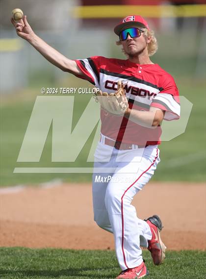 Thumbnail 3 in Grantsville vs. South Summit (UHSAA 3A Super regional) photogallery.