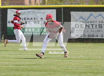 Thumbnail 1 in Grantsville vs. South Summit (UHSAA 3A Super regional) photogallery.
