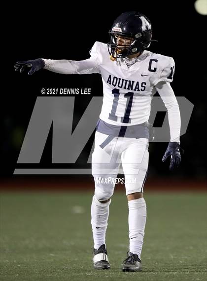 Thumbnail 3 in Aquinas @ Vanden (CIF State 3-AA Championship) photogallery.