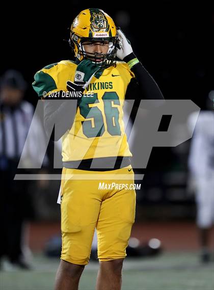 Thumbnail 2 in Aquinas @ Vanden (CIF State 3-AA Championship) photogallery.
