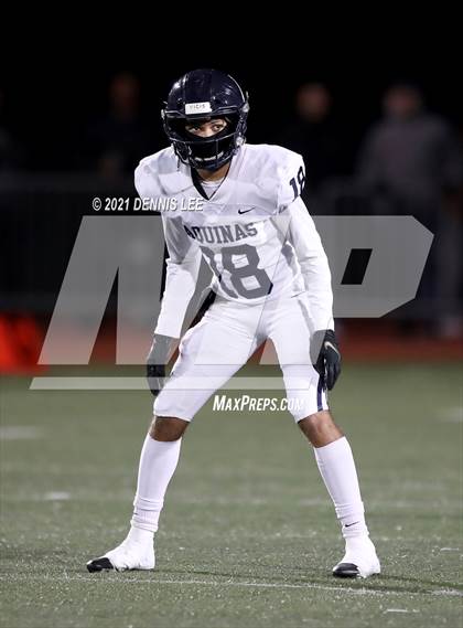 Thumbnail 3 in Aquinas @ Vanden (CIF State 3-AA Championship) photogallery.