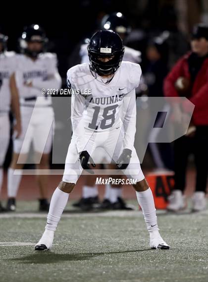 Thumbnail 3 in Aquinas @ Vanden (CIF State 3-AA Championship) photogallery.