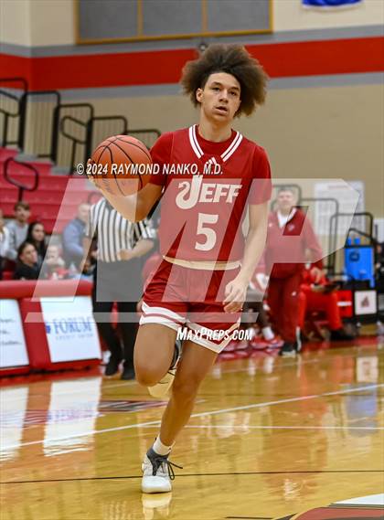 Thumbnail 3 in Evansville Bosse vs Jeffersonville (Fishers Holiday Classic) photogallery.