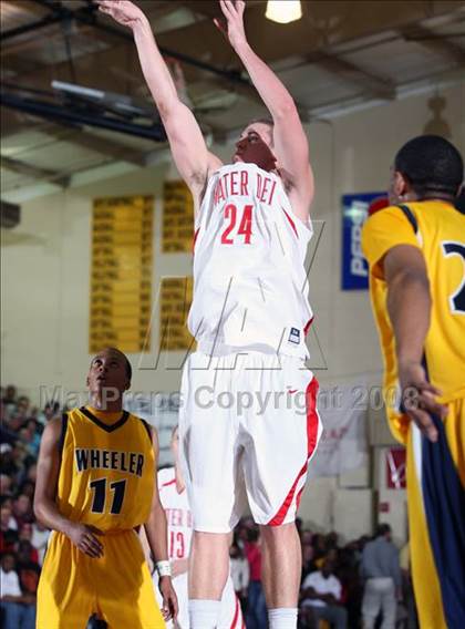 Thumbnail 3 in Mater Dei vs. Wheeler (City of the Palms Classic) photogallery.