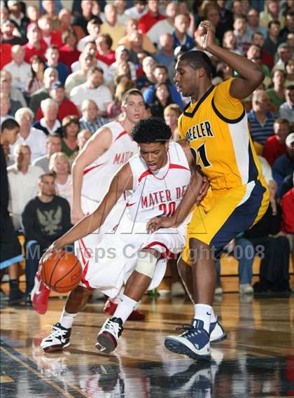 Thumbnail 2 in Mater Dei vs. Wheeler (City of the Palms Classic) photogallery.