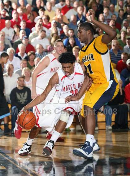 Thumbnail 2 in Mater Dei vs. Wheeler (City of the Palms Classic) photogallery.