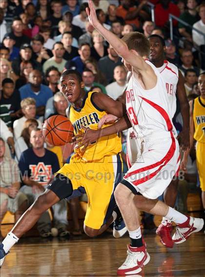Thumbnail 3 in Mater Dei vs. Wheeler (City of the Palms Classic) photogallery.
