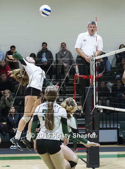 Thumbnail 2 in Cardinal Gibbons vs. Overhills (NCHSAA 3A/4A Second Round Playoff) photogallery.