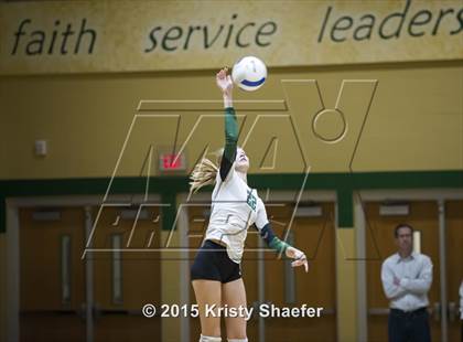 Thumbnail 2 in Cardinal Gibbons vs. Overhills (NCHSAA 3A/4A Second Round Playoff) photogallery.
