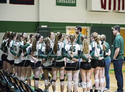 Thumbnail 2 in Cardinal Gibbons vs. Overhills (NCHSAA 3A/4A Second Round Playoff) photogallery.