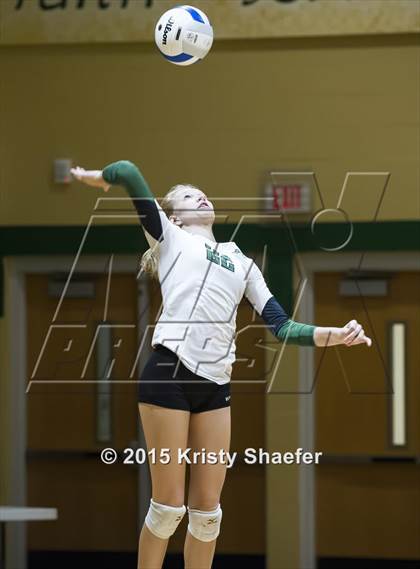 Thumbnail 2 in Cardinal Gibbons vs. Overhills (NCHSAA 3A/4A Second Round Playoff) photogallery.