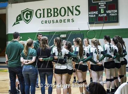 Thumbnail 3 in Cardinal Gibbons vs. Overhills (NCHSAA 3A/4A Second Round Playoff) photogallery.