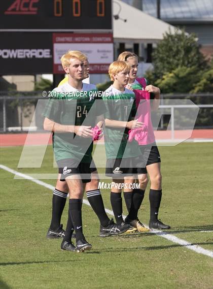 Thumbnail 2 in Cardinal Gibbons vs. Hough (NCHSAA 4A Final) photogallery.