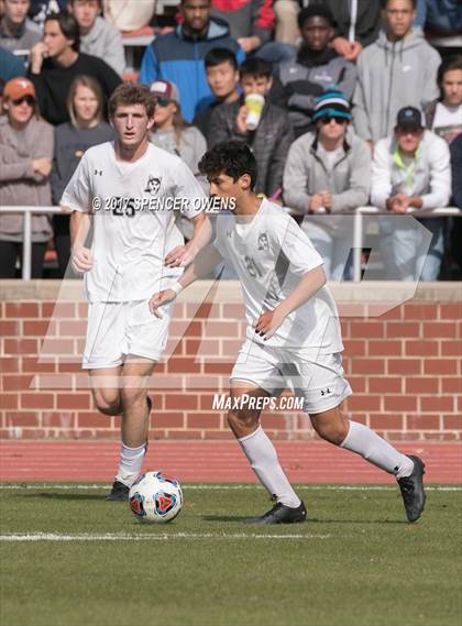 Thumbnail 3 in Cardinal Gibbons vs. Hough (NCHSAA 4A Final) photogallery.