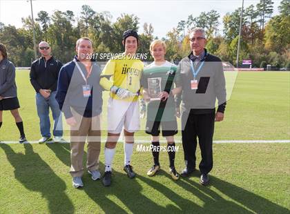 Thumbnail 2 in Cardinal Gibbons vs. Hough (NCHSAA 4A Final) photogallery.